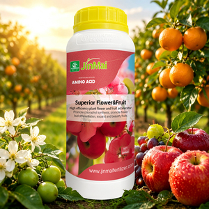 Engrais liquide bio-stimulant aux acides aminés pour embellir les fruits et accélérer la floraison, favorisant la pollinisation et la prévention de la chute des fruits - Product Image 1