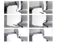 Centre de pliage automatique multi-axes haute précision Dardontech 1400 mm avec dispositif de changement d'outil flexible CNC en acier inoxydable