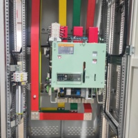 Gabinete de Distribución de Energía Trifásico de Baja Tensión GGD de Alta Calidad, Panel de Control de Doble Puerta con Alta Capacidad de Ruptura
