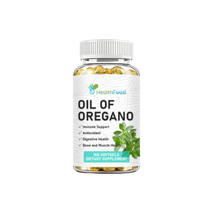 Cápsulas de Aceite de Orégano con Empaque Personalizado, Aceite de Semilla Negra, Apoya el Rendimiento y la Recuperación, Suplemento Dietético - Product Image 1