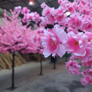 Arbre artificiel de <span class=keywords><strong>cerisier</strong></span> de 5 pieds (1,5 mètre) pour salon, <span class=keywords><strong>cerisier</strong></span> <span class=keywords><strong>japonais</strong></span> <span class=keywords><strong>en</strong></span> bonsaï, vente d'arbres artificiels avec <span class=keywords><strong>pot</strong></span> - Product Image 2