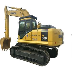 Excavatrice sur chenilles Komatsu PC300-7 de taille moyenne à vendre, d'occasion, bon état, moteur, pompe, engrenage, PLC, vérin hydraulique Kobelco - Product Image 1