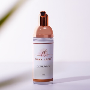 Espuma Limpiadora de Extensiones de Pestañas Pinky Leem, 60 ml, Marca Privada, Venta al por Mayor, Botellas de Champú para Pestañas con Logotipo y Cajas - Product Image 5