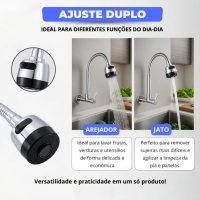 Robinet de cuisine mural pivotant à 360 degrés avec flexible, monocommande eau froide, corps en plastique pour l'Asie du Sud-Est et le Brésil