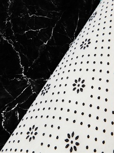 3 Cái Đặt Đá Cẩm Thạch In Flannel Lông Cừu Phòng Tắm Thảm Và Bộ Thảm Sợi Nhỏ Chống Trượt Bath Mat Sàn Thảm Giá Rẻ - Product Image 2