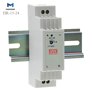 (Industrial, DIN Rail Power Supplies) <strong>DR</strong>-15-24 - Product Image 1