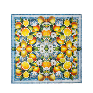 Cross-border printed napkins, colorful printing, cute Western restaurant decorations, square napkins, party disposable <b>paper</b> - Product Image 3