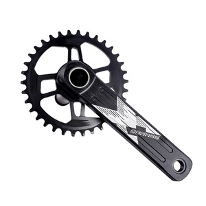 Juego de bielas Boarse 34T de 12 velocidades, plato único, aleación de aluminio hueca, para bicicleta de montaña, longitud de manivela de 170 mm - Product Image 5