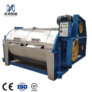 Automatic 13kg and 50kg industrial sheep wool washer hotel sheet and laundry mangle washing hospital machine price