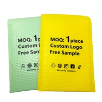 Enveloppes à bulles en polyco-extrusion de plusieurs couleurs vives, sacs de protection durables, épaisseur personnalisée, emballage logistique express