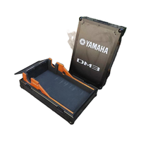 Console de mixage Yamaha DM3 avec flight case pour spectacles sur scène et étuis à outils de haute qualité Yamaha