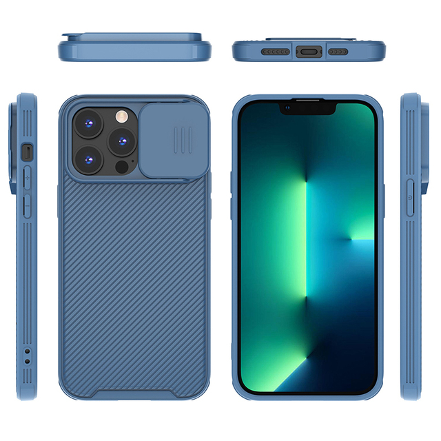 Luxury Magnetic Sliding Camera Protective Wireless Charging CellPhone Cover for iPhone 11 12 13 14 Pro Max Phone Case