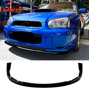 Fits For Subaru Impreza WRX STI 04-05 Front Bumper <b>Lip</b> Chin <b>Splitter</b> PP Gloss Black Auto Parts Automotive Accessories - Product Image 1