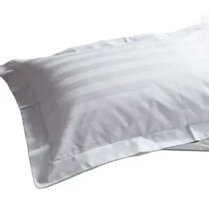 Lençol de cama 100% algodão, tecido de enchimento para hotel, lençol/travesseiro/capa de duvet