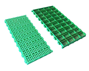 <span class=keywords><strong>Prix</strong></span> de gros 100*50cm plancher à lattes en plastique chèvre petit trou plancher à lattes en plastique de haute qualité pour moutons - Product Image 2