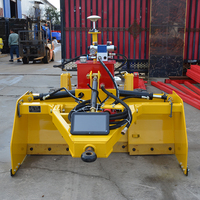 Fabricant chinois de niveleurs de terrain laser pour tracteurs agricoles, avec instruments satellite et système de nivellement par raclettes