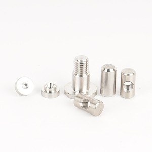 Écrous à épaule non standard en acier inoxydable 304 usinés sur tour CNC, sur mesure - Product Image 4