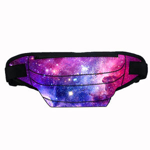 กระเป๋าคาดลำตัวโพลีเอสเตอร์กันน้ำสำหรับผู้ชายมีซิปพิมพ์ซับลิเมชัน - Product Image 2