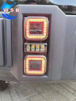 Feux de jour LED ABS pour pare-chocs avant, feux antibrouillard avant, feux de jour pour Chery Jetour T2, pièces de modification automobile