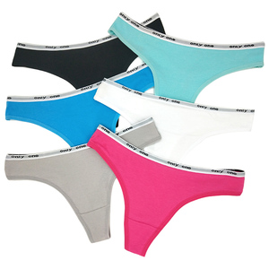 Yun Meng Ni <span class=keywords><strong>Perizoma</strong></span> Sexy <span class=keywords><strong>in</strong></span> Cotone con Fascia <span class=keywords><strong>in</strong></span> Vita per Ragazze - Product Image 1