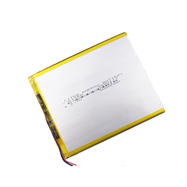 3.7V 5000mAh Lithium Polymer Battery 3590117 3590120 Tablet Battery Capacity Custom Battery