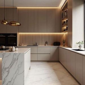 Mueble de Cocina Moderno y Minimalista Personalizado 2025 con Base para Fregadero, Ecológico para Uso en Apartamentos - Product Image 5