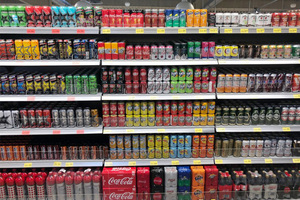 Alta qualidade supermercado <span class=keywords><strong>Display</strong></span> <span class=keywords><strong>Rack</strong></span> plástico Flex rolo prateleiras para bebidas - Product Image 6