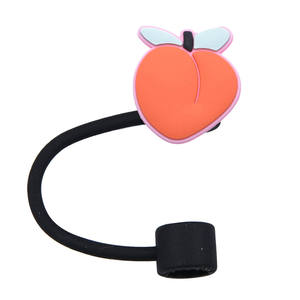 Topper in cannuccia in silicone personalizzato compatibile con la punta di paglia di 30 e 40 once copre i ciondoli di paglia di formaggio - Product Image 2