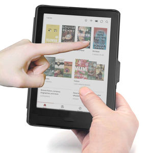 AilesTecca Étui pliable en cuir PU pour <span class=keywords><strong>Kobo</strong></span> Clara Bw Libra Couleur <span class=keywords><strong>Elipsa</strong></span> 2E 2 Hd Sage 6 7 Inch E Reader Ebook Tablet Ereader - Product Image 4