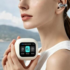 Audífonos Inteligentes S1 con Bluetooth 5.4, Diseño Abierto con Gancho para la Oreja, Ultraligeros (5.4g), Cómodos para Uso Prolongado, con Cojín de Aire de Silicona, para Deportes, Ciclismo, Correr y Actividades al Aire Libre - Product Image 2