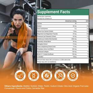 चीनी मुक्त क्रिएटिन मोनोहाइड्रेट गुम्मीज़ 5 ग्राम फल की गंध 60 गणना पुरुषों की ताकत बढ़ाते हैं, मांसपेशियों का निर्माण हड्डियों के घनत्व में सुधार नहीं करता है - Product Image 3