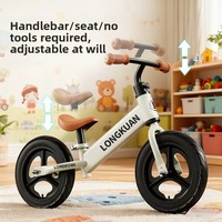Vélo d'équilibre pour enfants, à deux roues, pneus de 10 pouces, en nylon et acier, trottinette, vélo à roulettes, jouet pour tout-petits de 1 à 6 ans