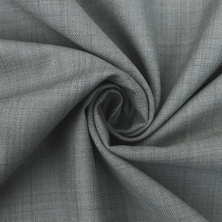 Vải Tơ Nhân Tạo 80% Polyester 20% Nhuộm Màu Trơn Cho Quần Áo Đồng Phục