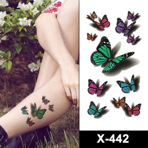 Tatouage temporaire personnalisé, imprimé en couleur, petit format, sexy, pour le corps, promotionnel, imperméable, avec logo - Product Image 3