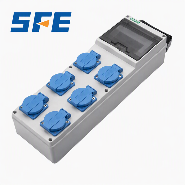 SFE IP67 Waterproof Industrial Socket-Mount Junction Box Electrical Distribution Enclosure