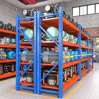 Vente à chaud Étagère en rack robuste Étagère en métal de qualité supérieure Étagère de rangement fabriquée en usine Étagère de rangement Étagère en acier Entrepôt