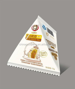 Machine d'emballage alimentaire automatique pour les haricots de chocolat, sachet triangulaire, granulés de collation, pyramides, sachet, prix d'usine - Product Image 6