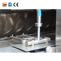 Machine automatique de cuisson de biscuits d'usine de Guangzhou machine de fabrication de cône de gaufre de crème glacée