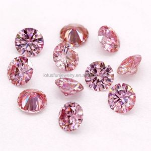 Pietre Sciolte Moissanite Certificate GRA, Colore D, Bianco, Giallo, <span class=keywords><strong>Viola</strong></span>, Verde, Rosso, Rosa, Nero, Grigio, <span class=keywords><strong>Blu</strong></span>, 1CT 6.5MM - Product Image 2