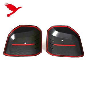 อุปกรณ์ตกแต่งรถยนต์ภายนอก ฝาครอบ<span class=keywords><strong>กระจก</strong></span>มองหลัง ABS 2 ชิ้น สำหรับ Toyota GranAce/HiAce/Gravia/<span class=keywords><strong>Commuter</strong></span>/Majesty (H300) ปี 2019 ขึ้นไป - Product Image 6