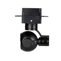 Gimbal Kamera UAV Ringan Q818X Sensor Tiga Lipat Pencitraan Termal EO IR Ganda 5.7mm 16mm 18mm