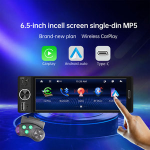 Reproductor de Radio para Auto Universal con Pantalla Integrada de 6.5 Pulgadas, Sistema Operativo Linux, Reproductor de Música MP5, Carplay Inalámbrico, Android Auto, GPS, Unidad Principal - Product Image 4