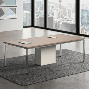 Luxury <strong>Office</strong> Desks Set <strong>MDF</strong> Melamine MFC Elegant Meeting <strong>Furniture</strong> for Living Room Workshop - Product Image 4