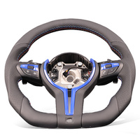 Volant pour BMW F30 F10 E90 F32 F36 M340i E39 F22 F11 M4 Cuir Fibre de carbone LED F80 E92 m Sport 540i E87 F82 M3 M5 E70