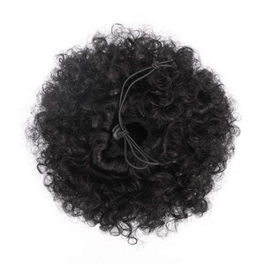 <span class=keywords><strong>Chignon</strong></span> bouclé africain le plus vendu par le fabricant, perruque afro volumineuse en fibre synthétique, style exotique, couleur OMBRE - Product Image 1