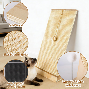 Vertical Scratch-Resistant Wear-Resistant Cat Claw Wall Sticker Grinding Cat Toy Scratch Board - Product Image 2