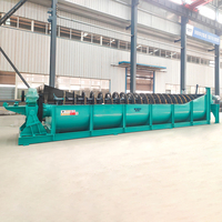 Classificateur en spirale de vente directe d'usine pour l'extraction de minerai d'or, prix de machine à laver de sable de galets de rivière