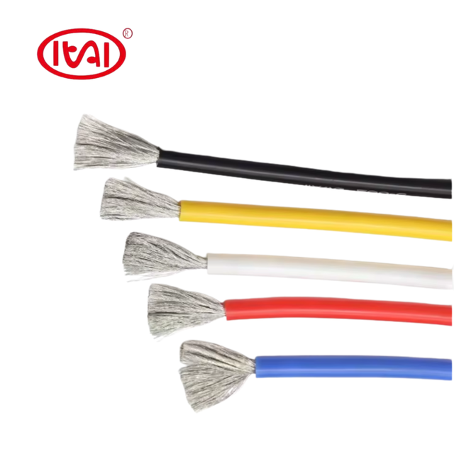 Factory Supply Tinned Stranded Copper 2-30 AWG United State High Temperature Resistance Super Flexible Silicone Building Wire
