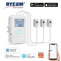 Compteur d'énergie intelligent Wi-Fi 3CT avec transformateur de courant 3100A, protection IP20, haute précision, canal individuel