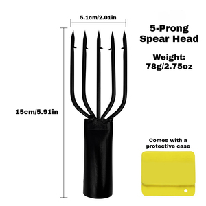 <span class=keywords><strong>Harpon</strong></span> de pêche en acier à ressort à 3, 4 ou 5 dents, tête de lance à ardillon pour la pêche sous glace, vente en <span class=keywords><strong>gros</strong></span> - Product Image 6